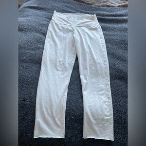 Sweetskins Sweetskins hemp organic cotton white natural leggings L large